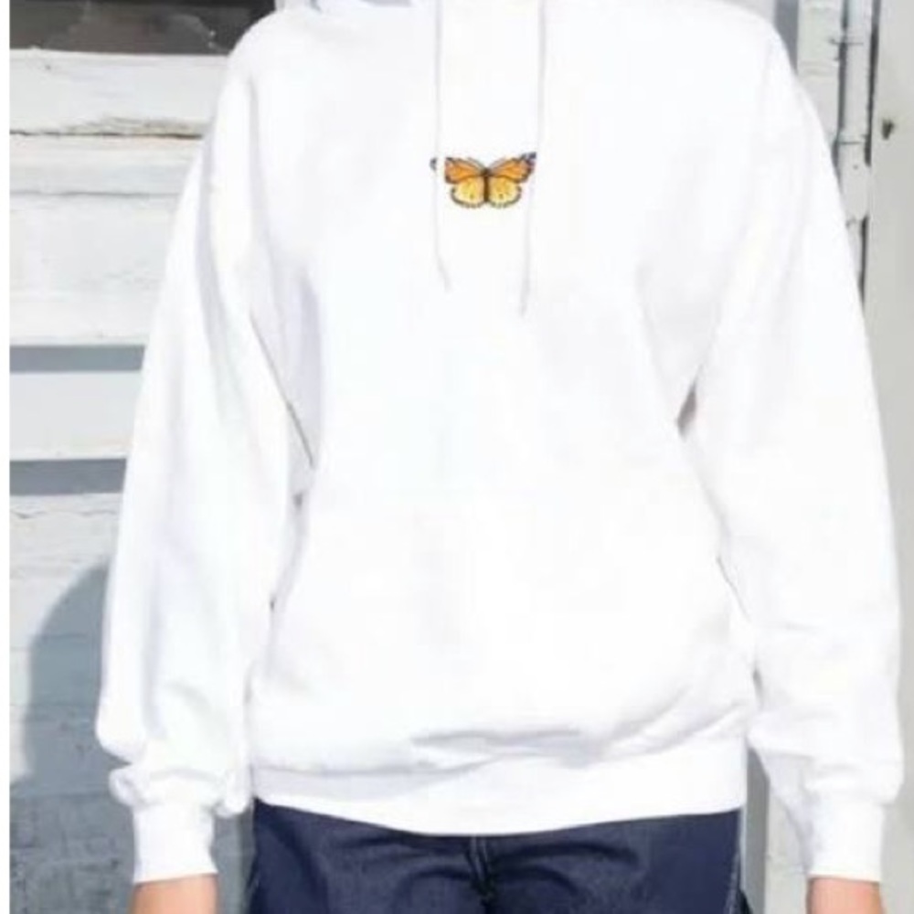 brandy melville butterfly sweatshirt